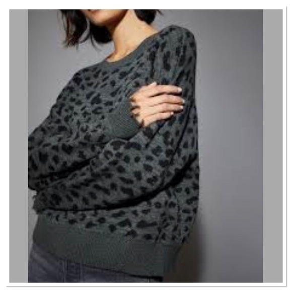 Nation Ltd Grey Trixie sweater grey alpaca blend - Picture 1 of 12